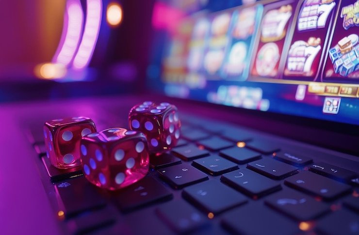 Live dealer blackjack studio with multiple camera angles